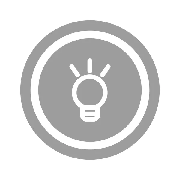 Ideias de sinal de luz, ícone da web —  Vetores de Stock
