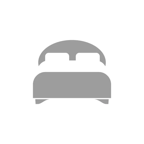 Ikona webové manželská postel — Stockový vektor