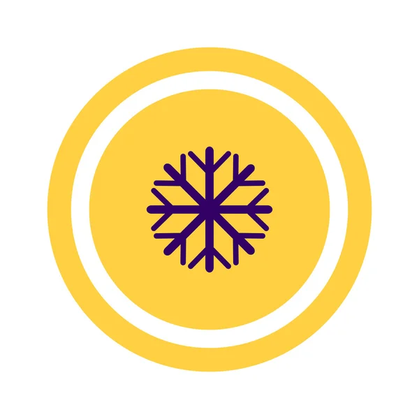 Ikony WWW śnieżynka — Wektor stockowy