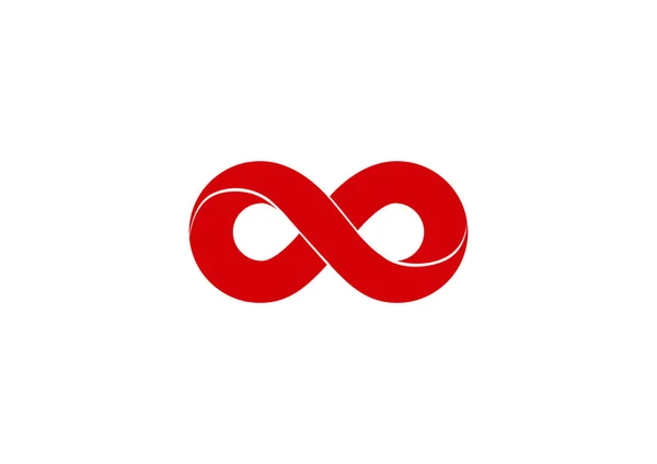 Infinity symboolpictogram web — Stockvector