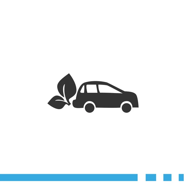 Elektrik araç web simgesi — Stok Vektör