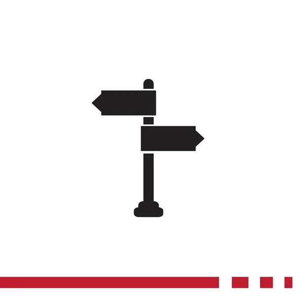 Иконка сайта Signpost — стоковый вектор