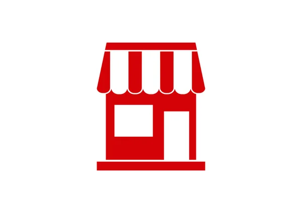 Tienda icono web — Vector de stock