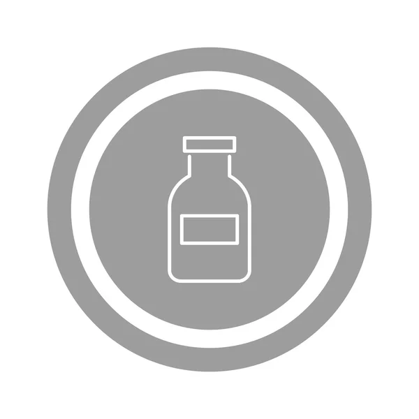 Medicine bottle icon — Stock Vector