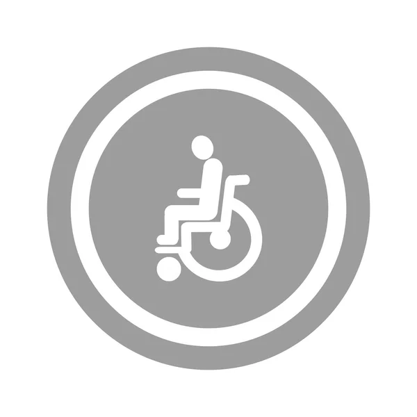 Значок "Disabled Web" — стоковый вектор