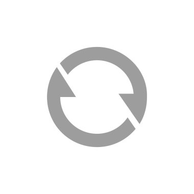 Oklar web simgesi olan daire