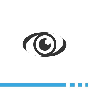 İzlerken göz web simgesi 