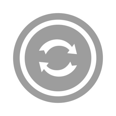 Oklar web simgesi olan daire 