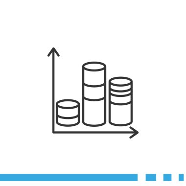 iş büyüyen grafik sunum simgesini