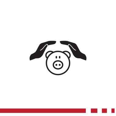 El simgesi ile Piggy banka 