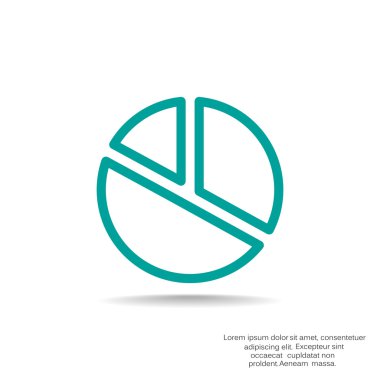 Yuvarlak Infographic web simgesi 