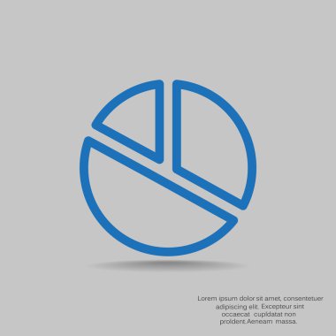 Yuvarlak Infographic web simgesi 