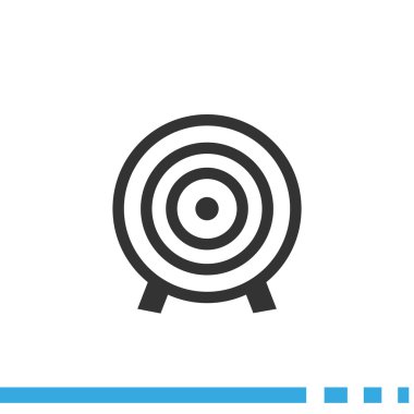 Yuvarlak hedef web simgesi