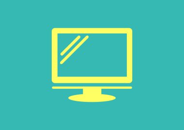 monitör web simgesi