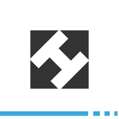 Kare üçgen simgesiyle 