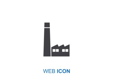 bitki veya fabrika web simgesi
