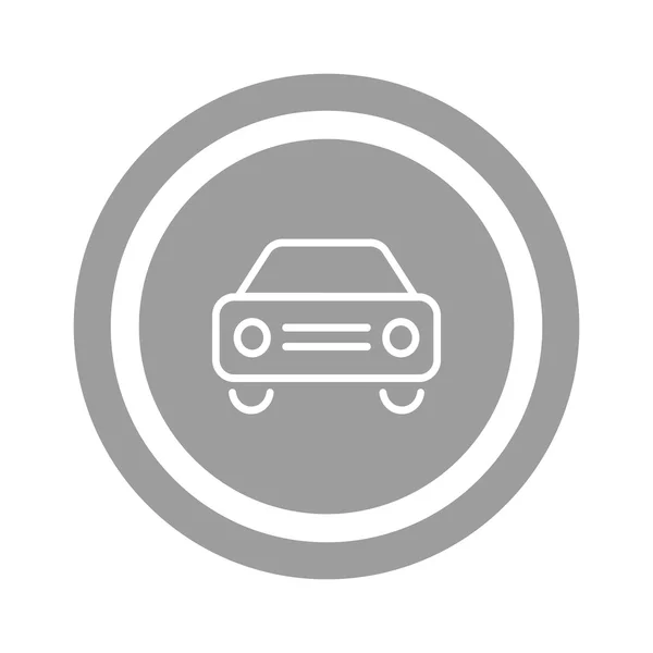 Ícone web do carro — Vetor de Stock