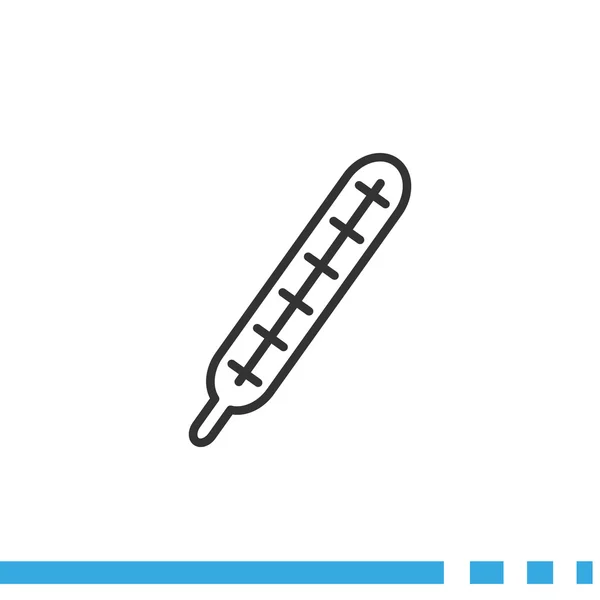 Pictogram medische thermometer — Stockvector