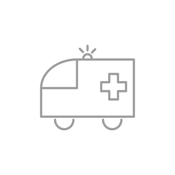 Ambulance web pictogram — Stockvector