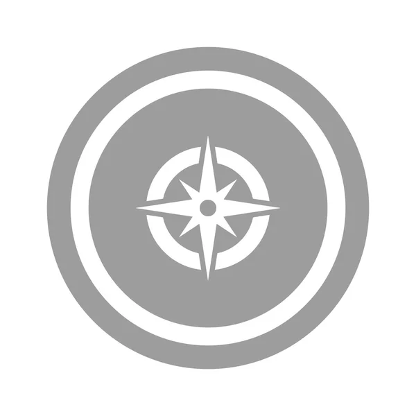 Ikona Kompas web — Wektor stockowy