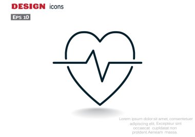 kalp atışı web simgesi