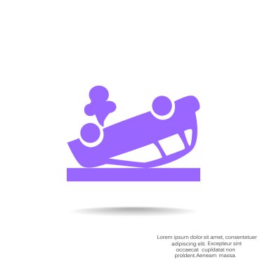 otomatik kaza simgesi