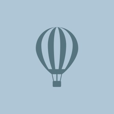 Balon yolculuk web simgesi