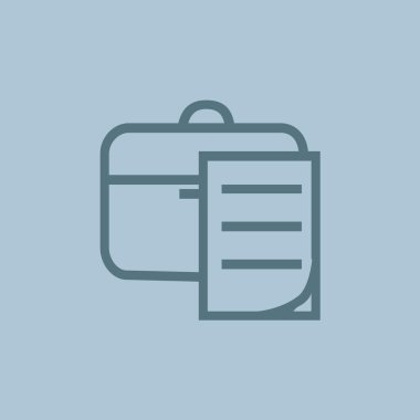 Basit Evrak Çantası'nı web simgesi