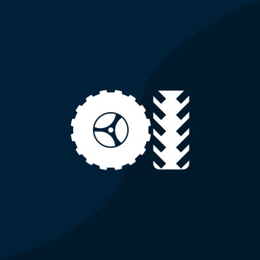 Jant ve lastik web simgesi