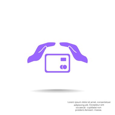 plastik kart web simgesi