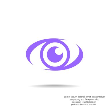 Göz düğme simgesi