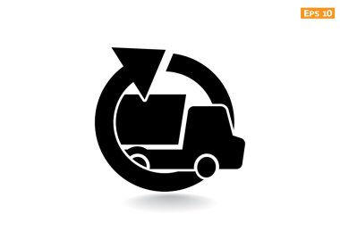 eve teslim, web simgesi