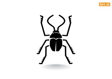 Anahat böceği böcek simgesiyle