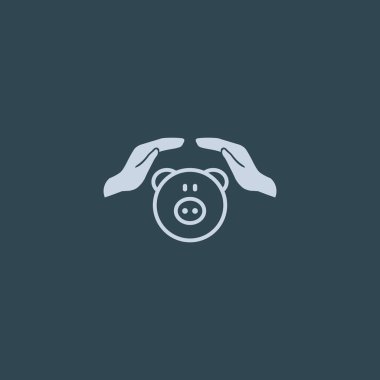 El simgesi ile Piggy banka