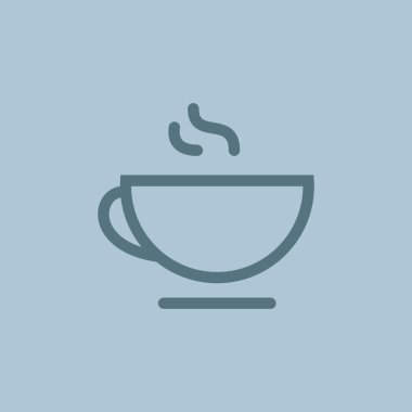 Bir fincan sıcak çay.