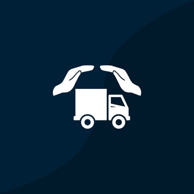 Kargo taşımacılığı sigorta web simgesi