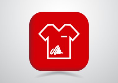 T-shirt web simgesi