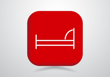 hastane yatak simgesi