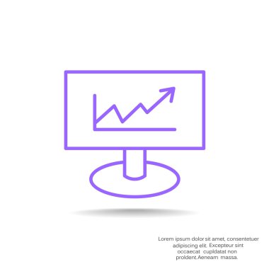 Grafik web simgesi ile izlemek