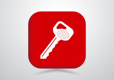 Basit anahtar web simgesi