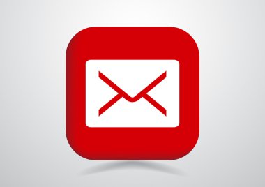 Basit anahat zarf illüstrasyon