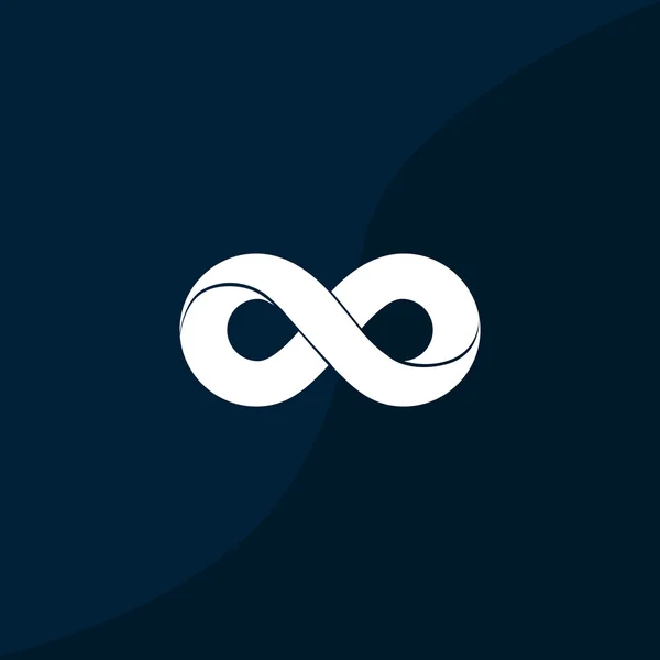 Infinity teken pictogram — Stockvector