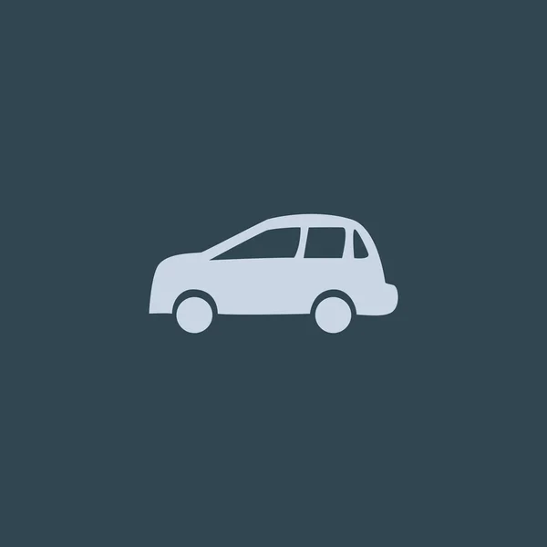 Icono web de seguro de coche — Archivo Imágenes Vectoriales