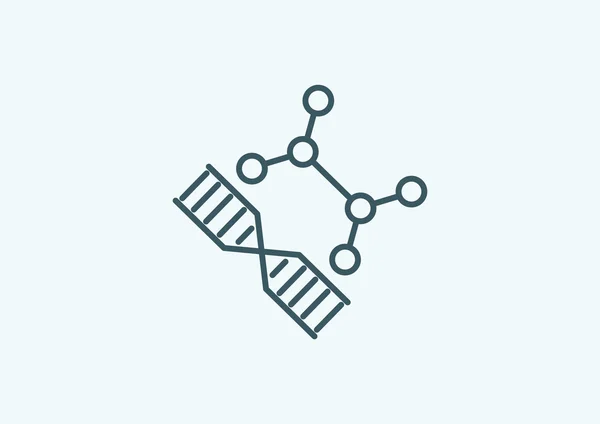 Dna 웹 아이콘 — 스톡 벡터