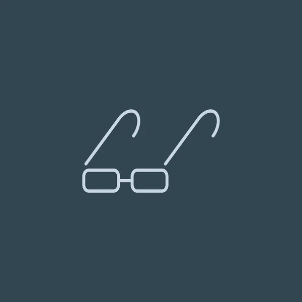 Zonnebril web pictogram — Stockvector