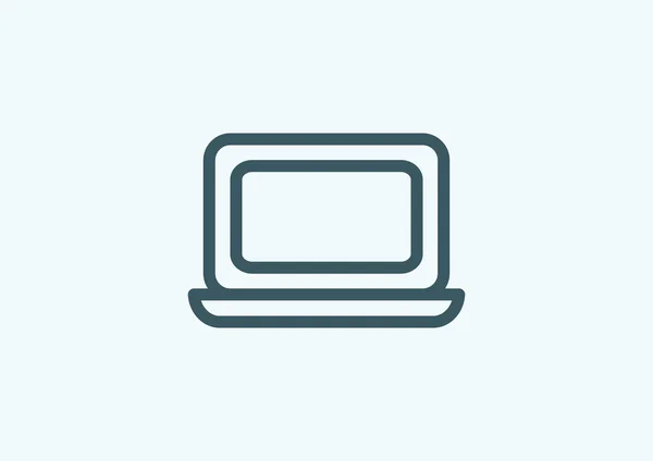 Icona web del computer — Vettoriale Stock