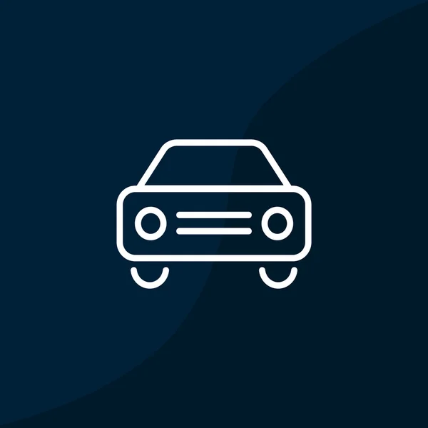 Icono web del coche — Vector de stock