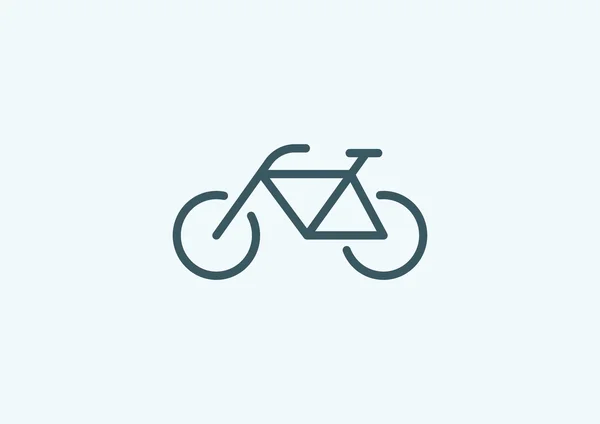 Icona web della bicicletta — Vettoriale Stock