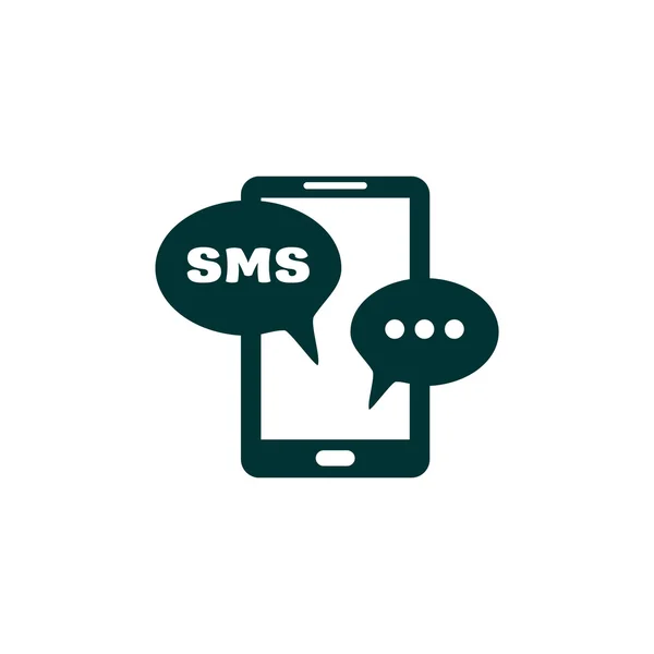 SMS auf dem Handy — Stockvektor