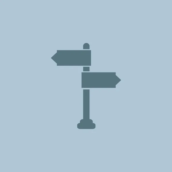 Иконка сайта Signpost — стоковый вектор